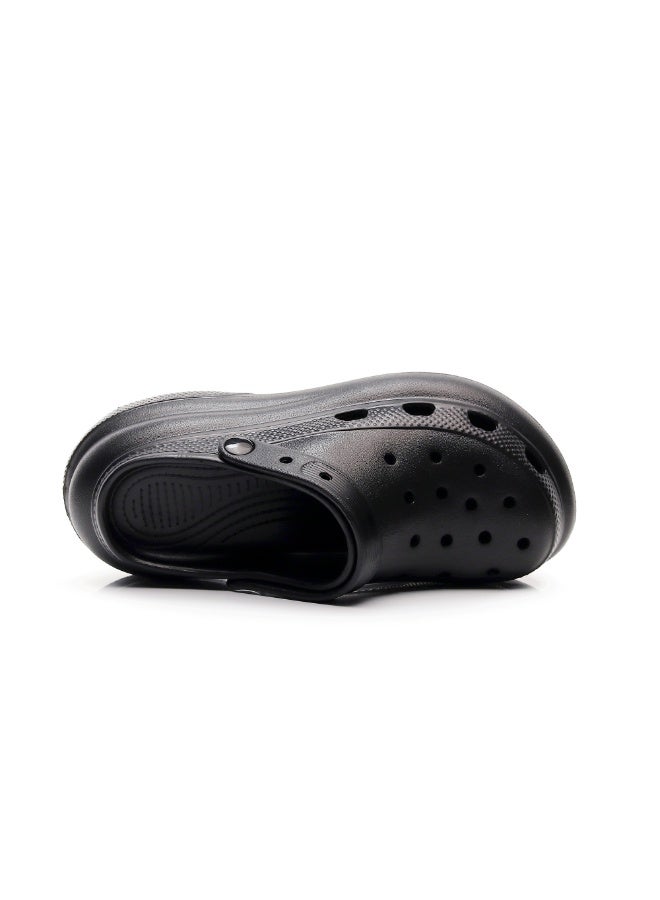 Thick Sole Platform Clogs for Women, Ultra Lightweight Garden Shoes for Girls, Summer Sandals Slip Resilient Arch Support Comfy Waterproof Casual Slip-on Slides - Image 3